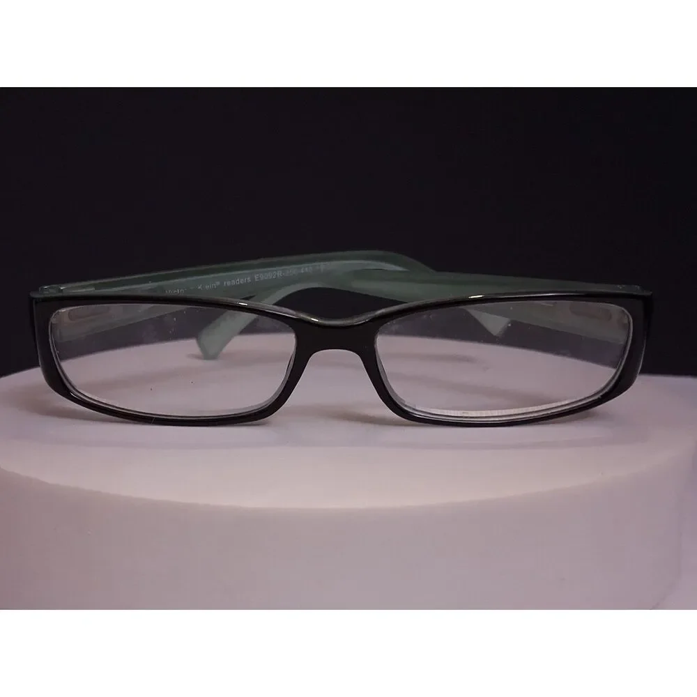 VK Couture 9092R Turquoise +2.50 Crystal Readers 53-16-136 Eyeglasses
